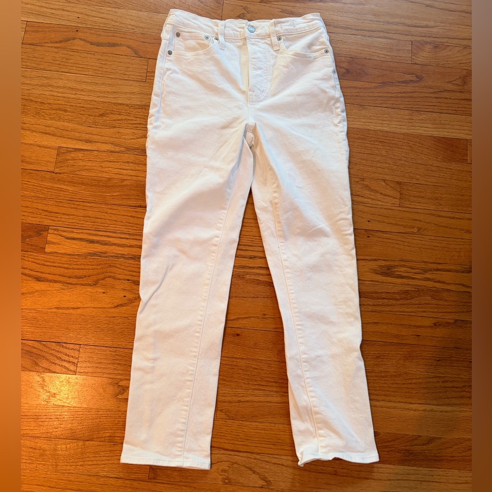 White Madewell Size 25 Jeans